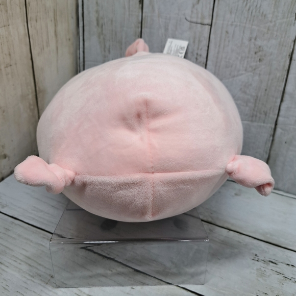 KellyToy Squishmallows Pink Peter Pig Small 9"tall Daisy Floral Pattern Plush - Picture 4 of 8